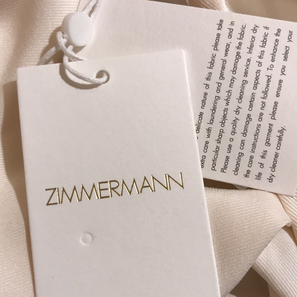 Zimmerman blouse ivory color size 3/US10/12 - Picture 6 of 12